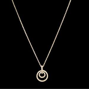 Sterling Silver and Diamond Pendent